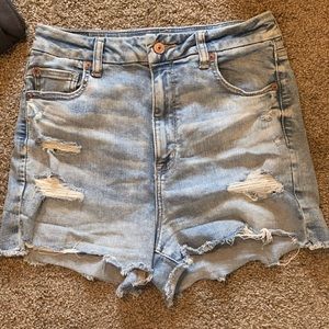 American eagle jean shorts